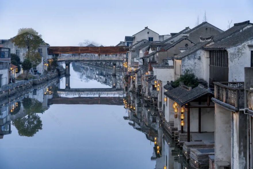 常熟沙家浜时光小镇人行天桥设计丨中国苏州丨深圳华汇设计X⁺ STUDIO-61