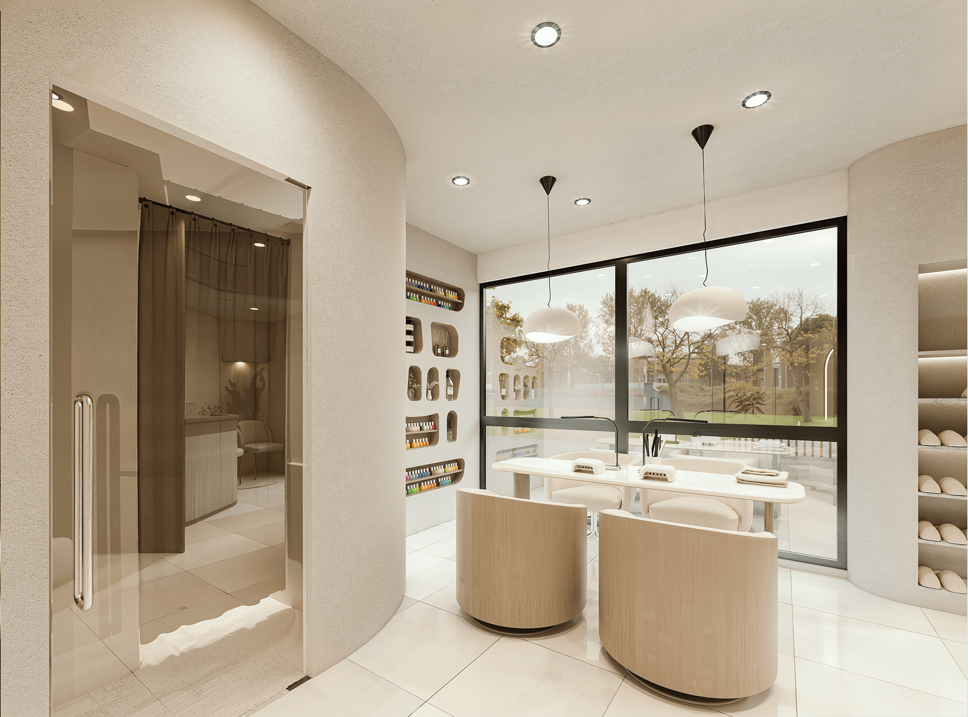 伊瓦拉美容水疗中心丨E10 ARCHVIZ-12