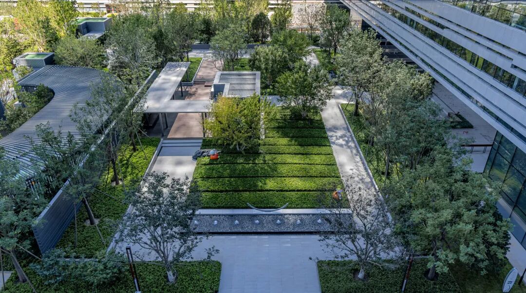 北京京东集团全球总部2号园区D座景观设计丨中国北京丨阿普贝思UP+S-7