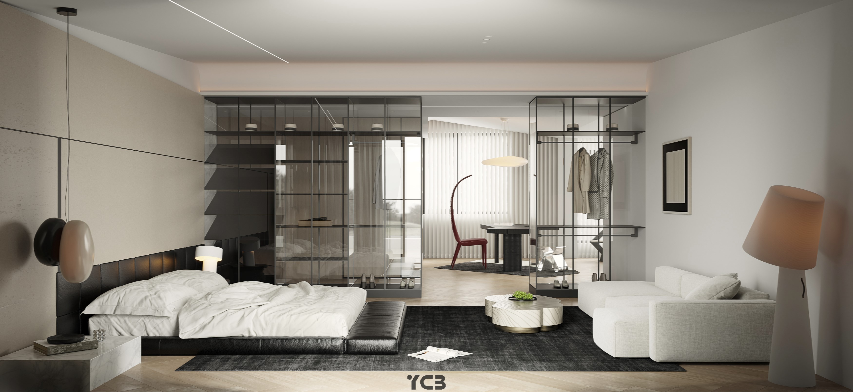 高级极简别墅丨尚层国际设计邱志标-14