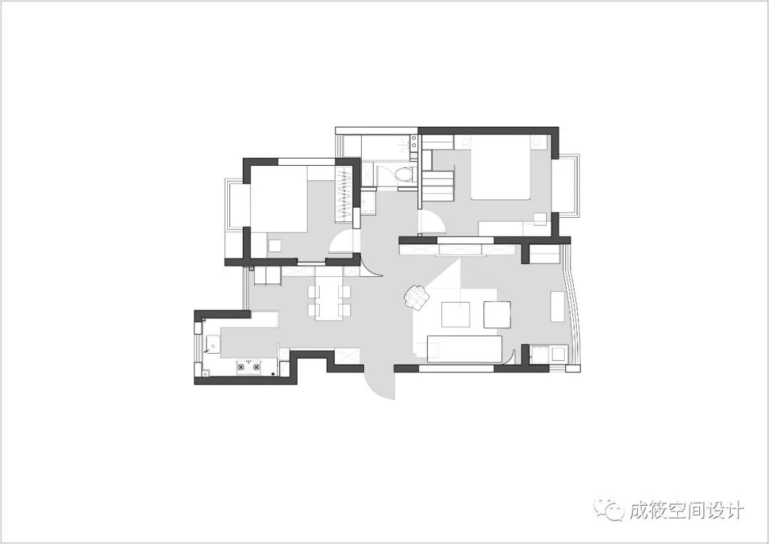 上海成筱设计 100 平住宅 · 几何形体之美丨中国上海-41