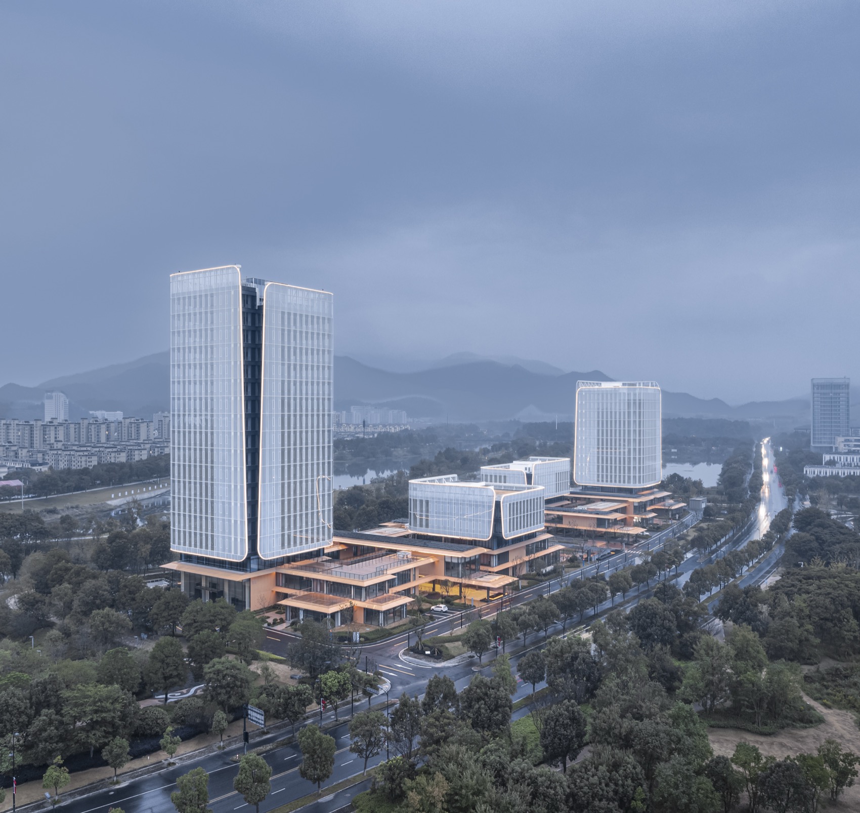 安吉临溪科创中心丨中国湖州丨GLA建筑设计-11