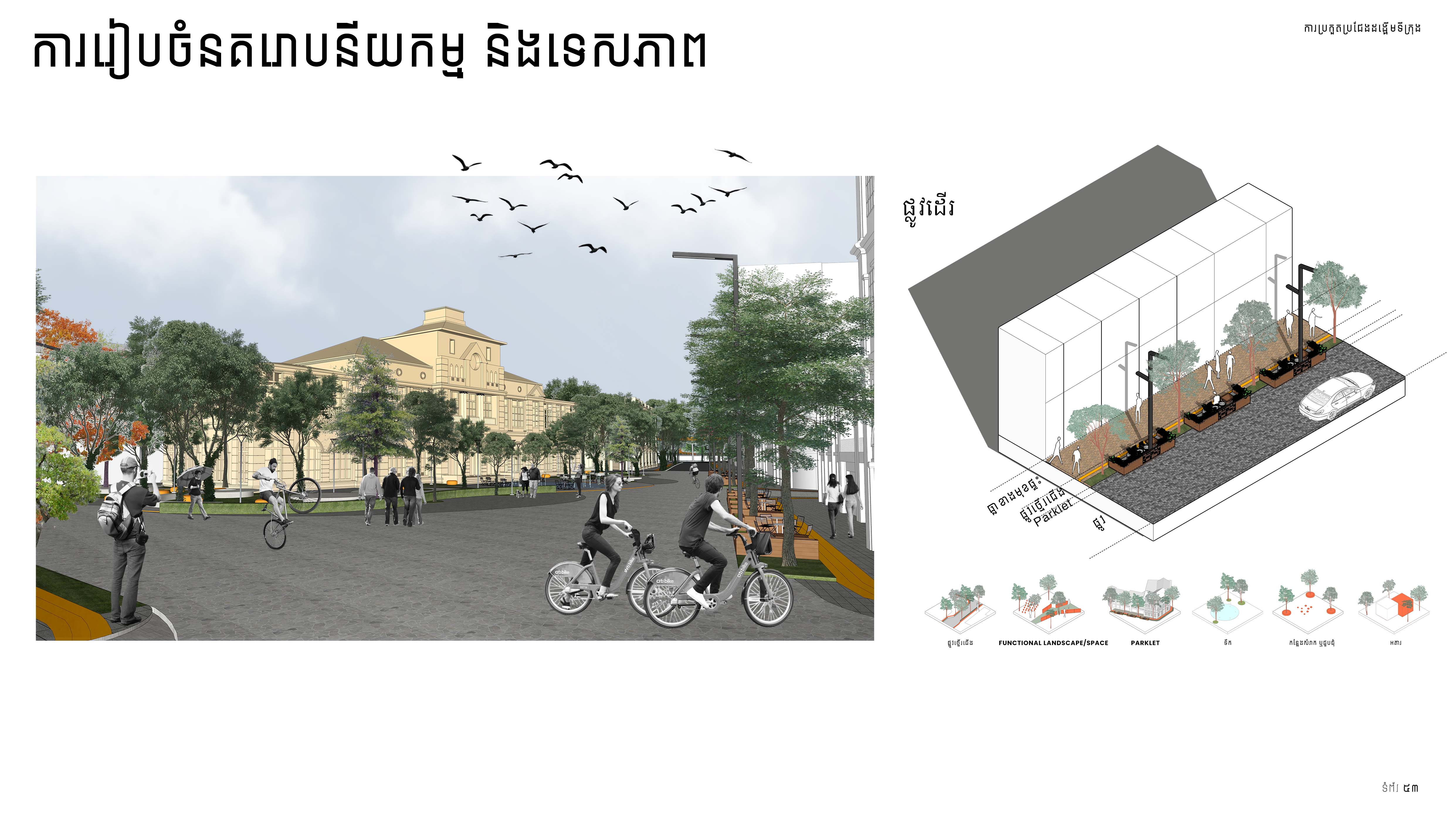 1ST PRIZE/ ACC URBAN DESIGN COMPETITION -WAT PHNOM-55
