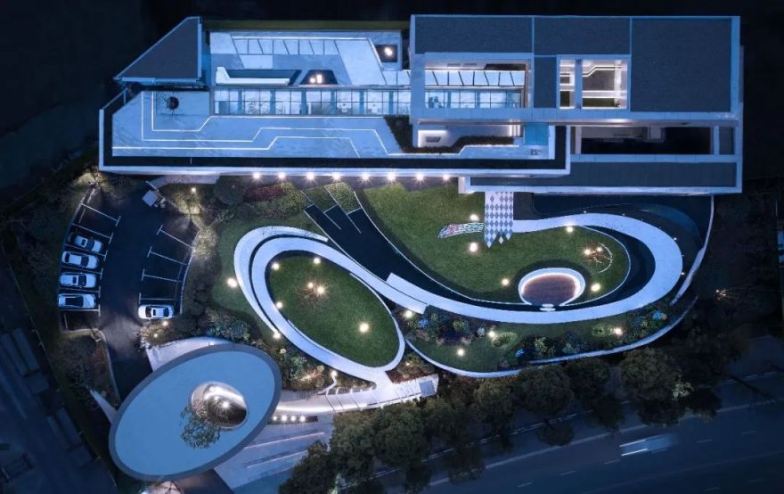 重庆弘阳融创·一曲晴江展示区 | 现代美学演绎艺术滨江-5