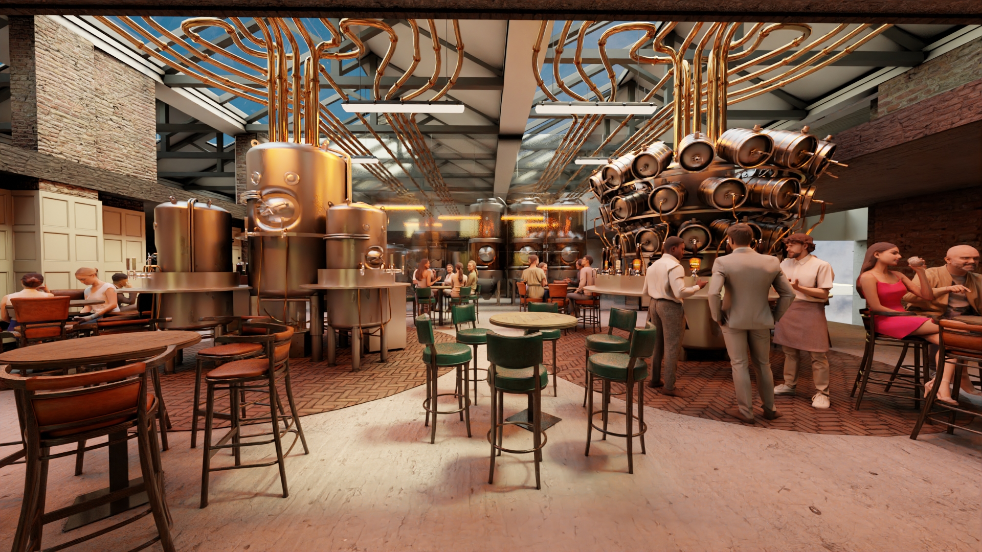 啤酒厂游客中心丨kdpa-10