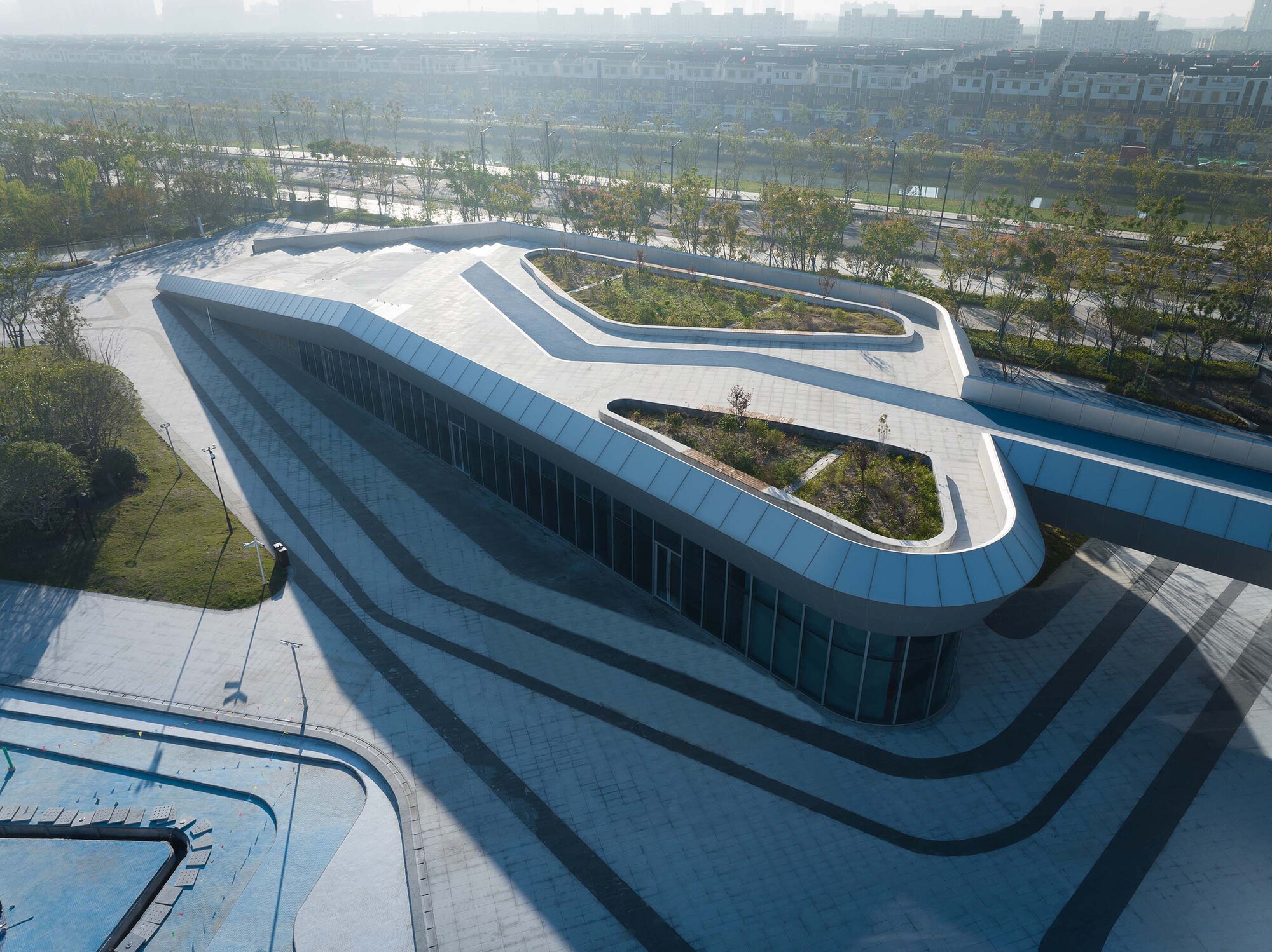 Tongxiang National Fitness Center and Li Ning Sports Park / PT Architecture Design-36