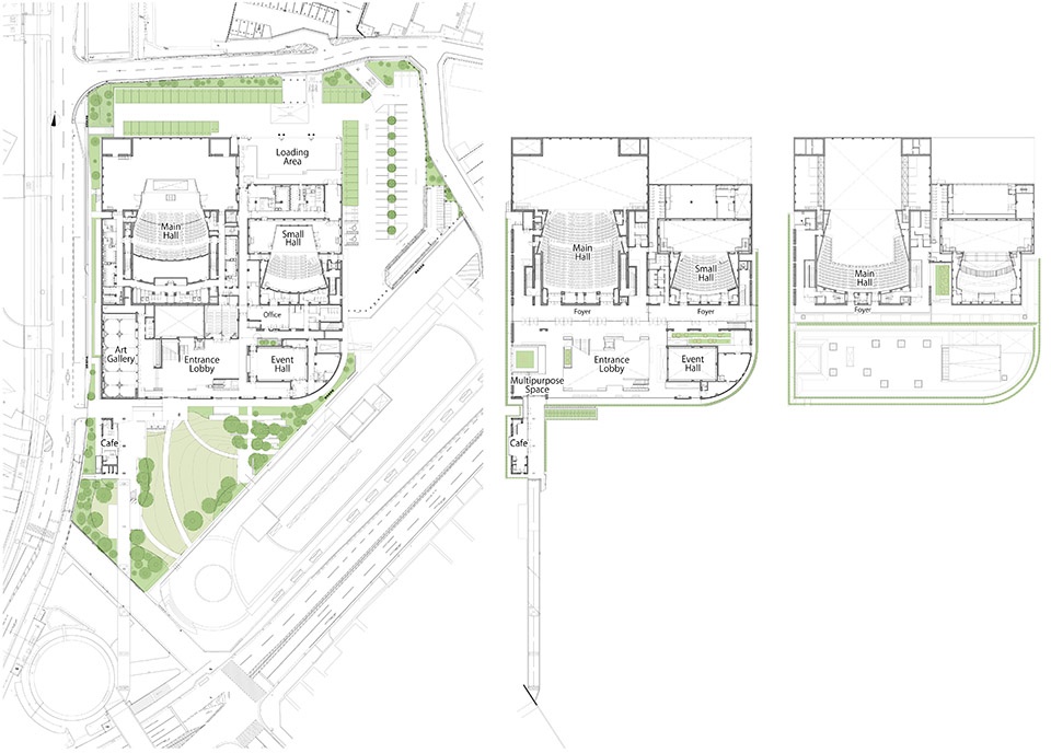 大阪枚方市综合文化艺术中心 | 绿色与艺术的完美交织-65