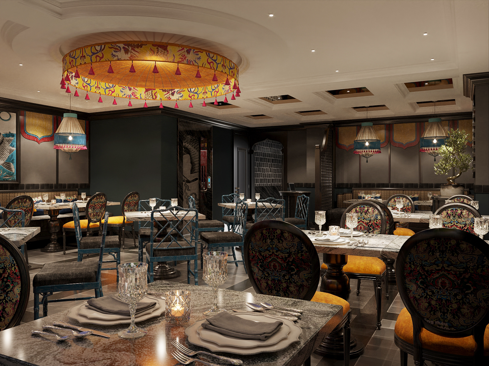 工装餐厅丨越南-5