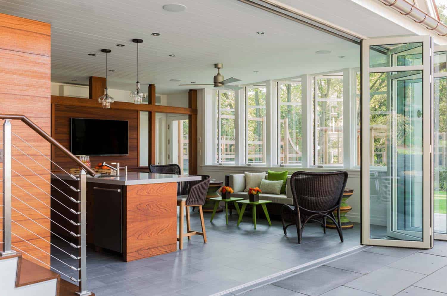 LEED Gold gambrel house in Massachusetts feels like a retreat-34