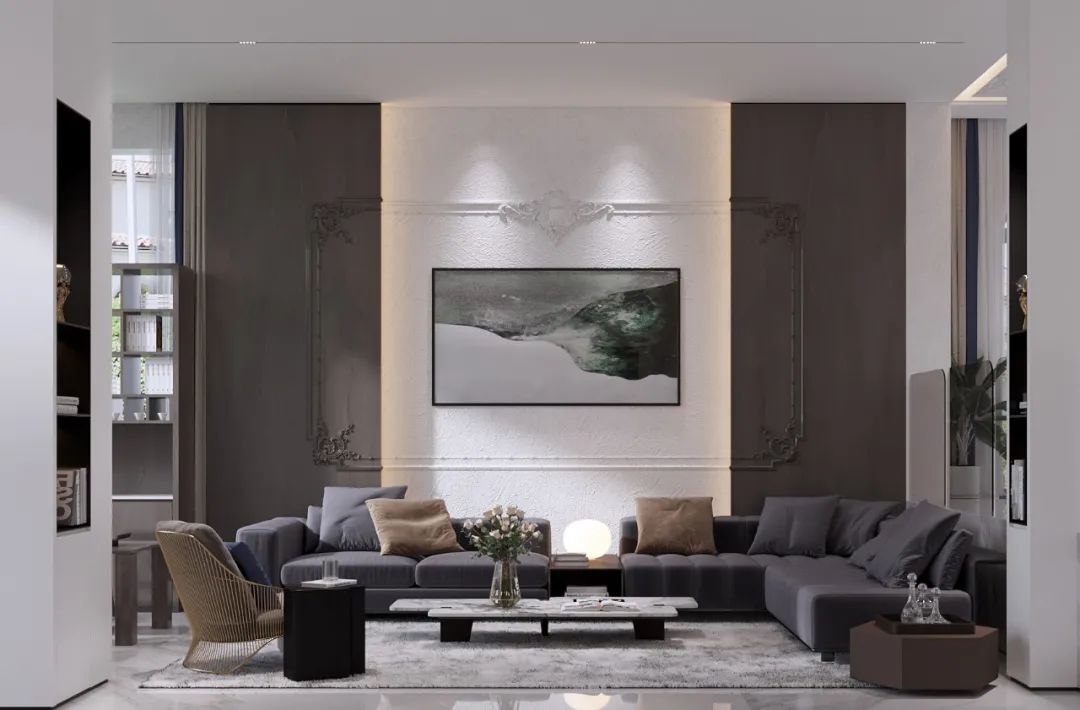 别墅这样设计，奢雅有腔调-33