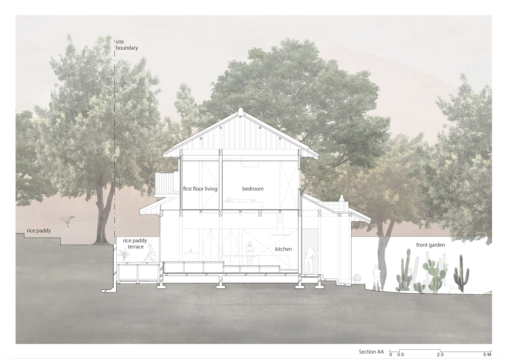 联排别墅丨日本大阪丨1110 Office for Architecture-16