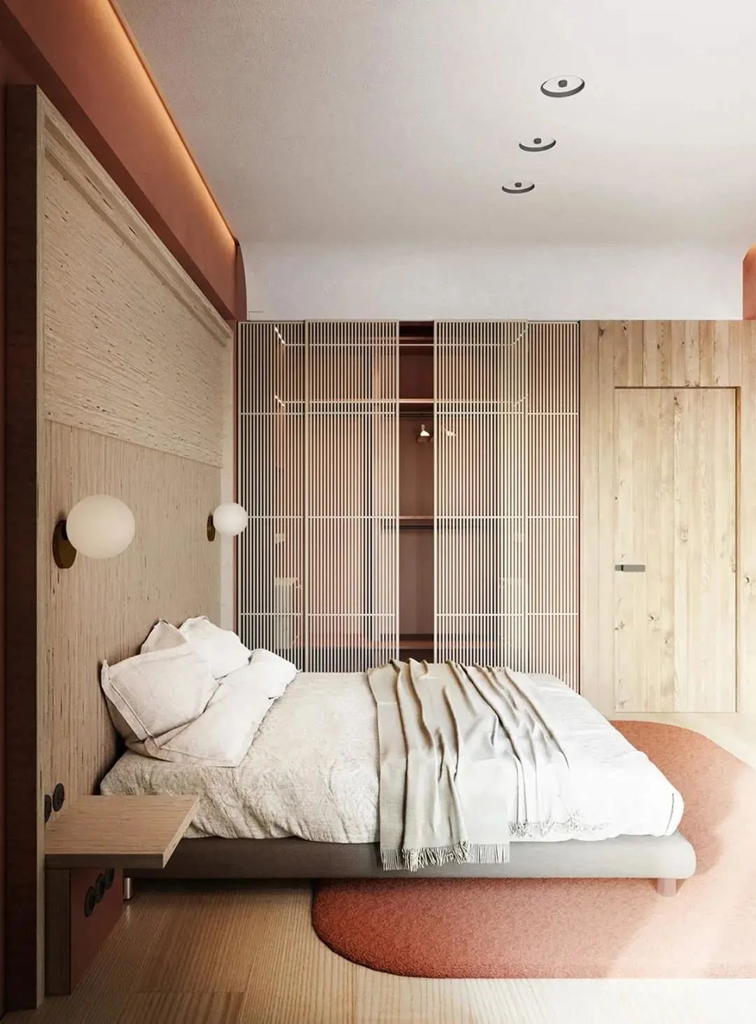 几何色彩碰撞,打造温馨空间-41