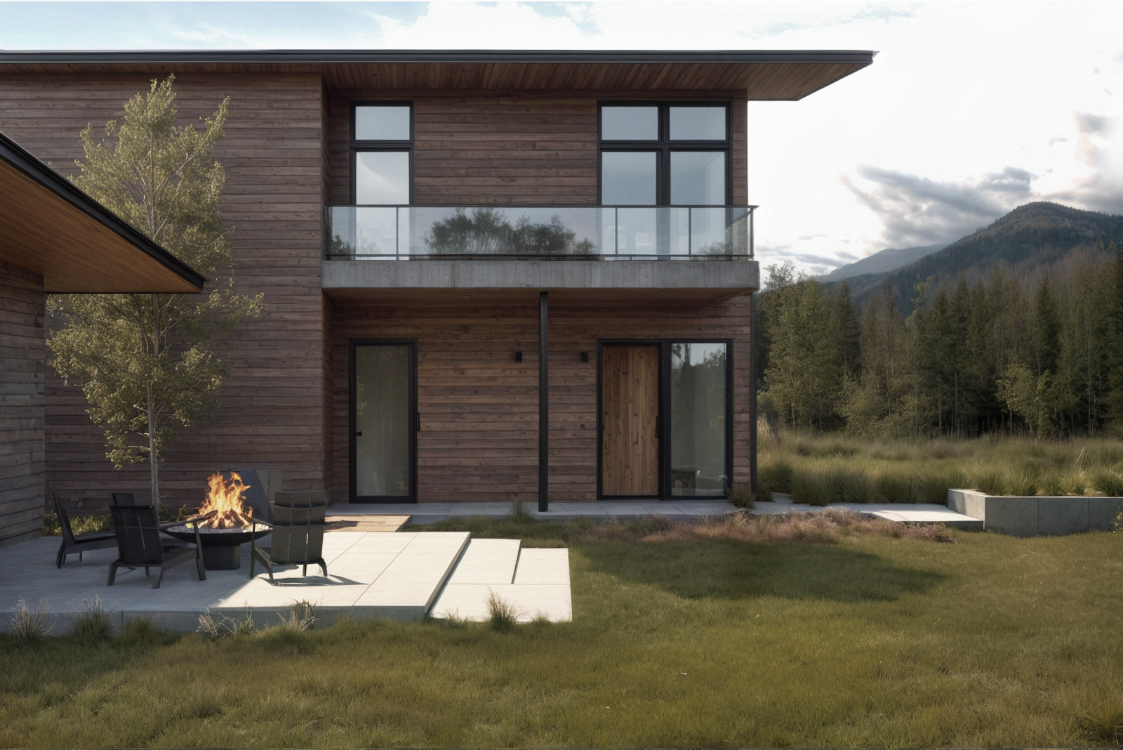 Modern Country House/ 3D Visualisation-2