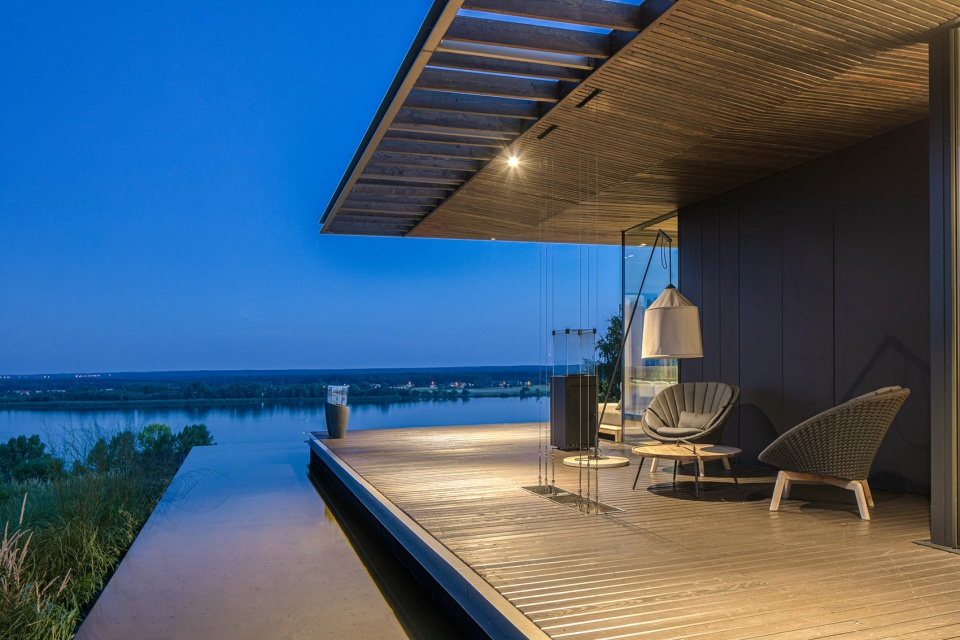 波兰现代河畔别墅，自然与人居的完美融合-83