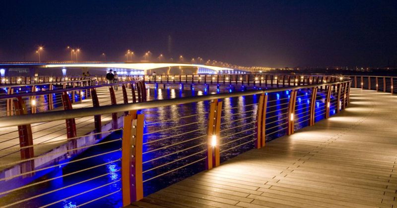 Dragon Lake Bridge Park · 蚌埠打造新滨水区丨中国蚌埠丨AECOM（洛杉矶）-1