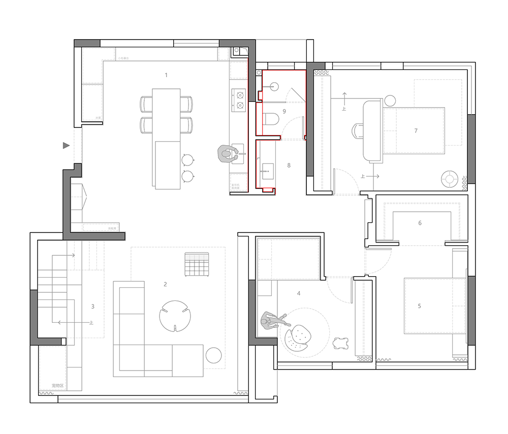原木 · 素简  行一空间设计案例丨中国温州-44