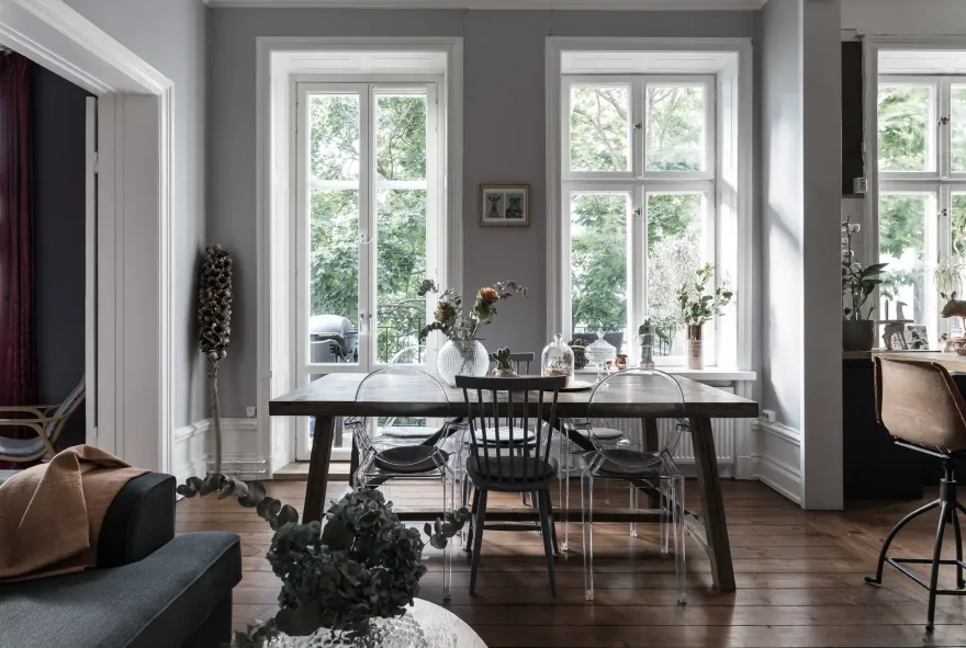 暗夜公寓,灰色温馨空间-16