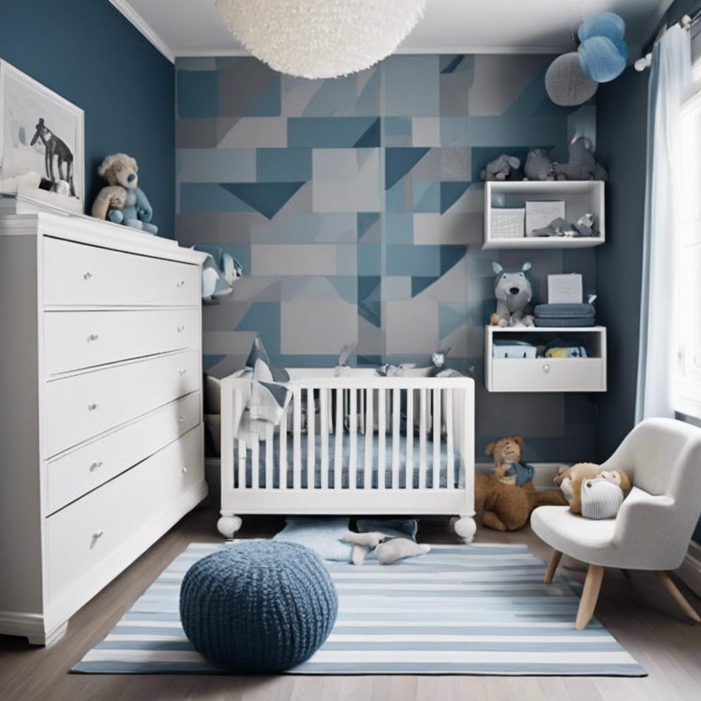 现代男宝宝 nursery 房间设计-45