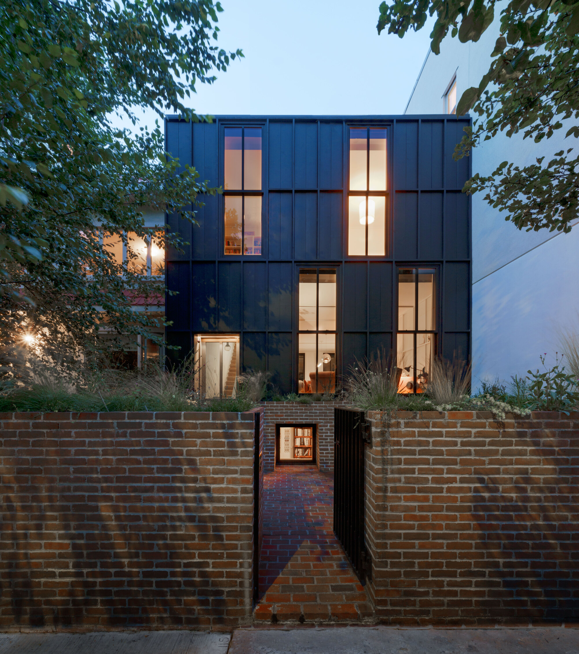 木棍屋，砖头花园丨美国纽约丨Abruzzo Bodziak Architects-26