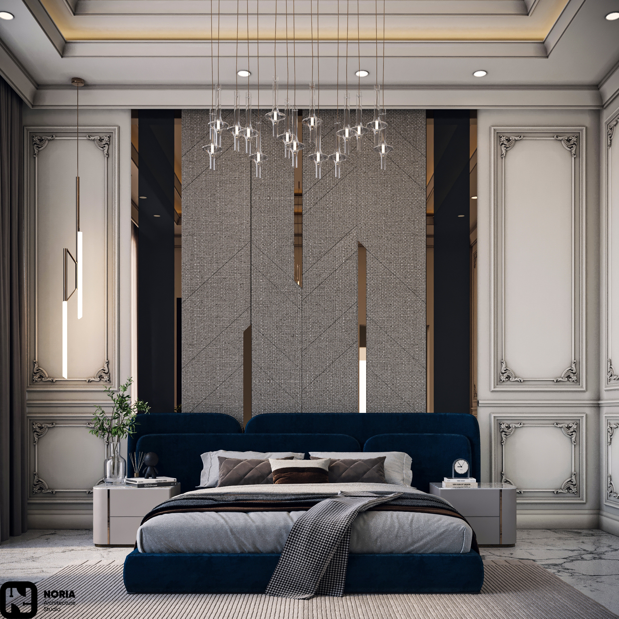 Luxury Master Bedroom in KSA-6