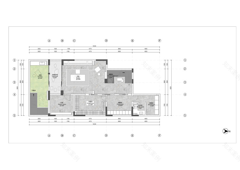 曲江南湖墅白木室内别墅-37