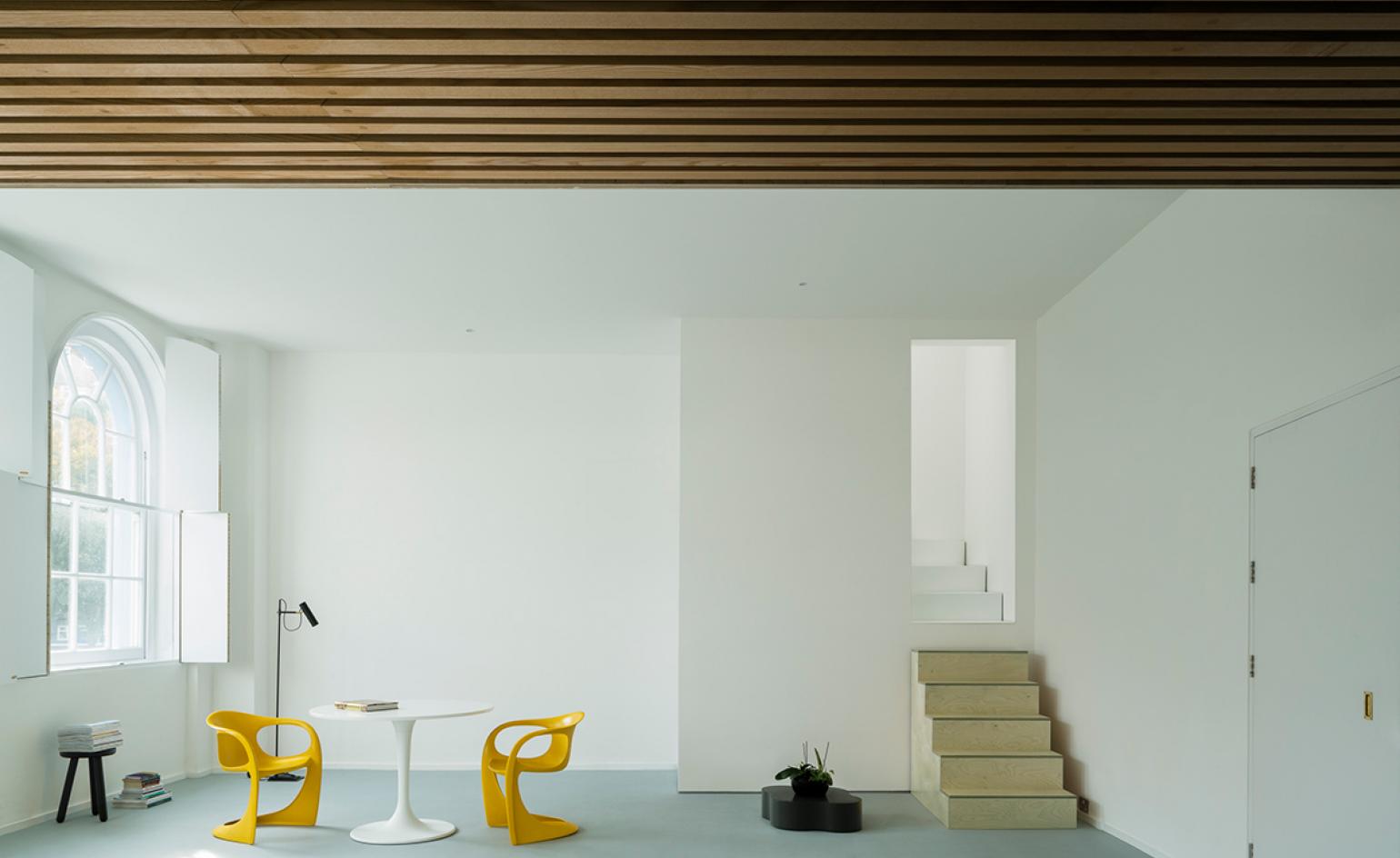 伦敦前卫理公会教堂变生活/工作空间-1