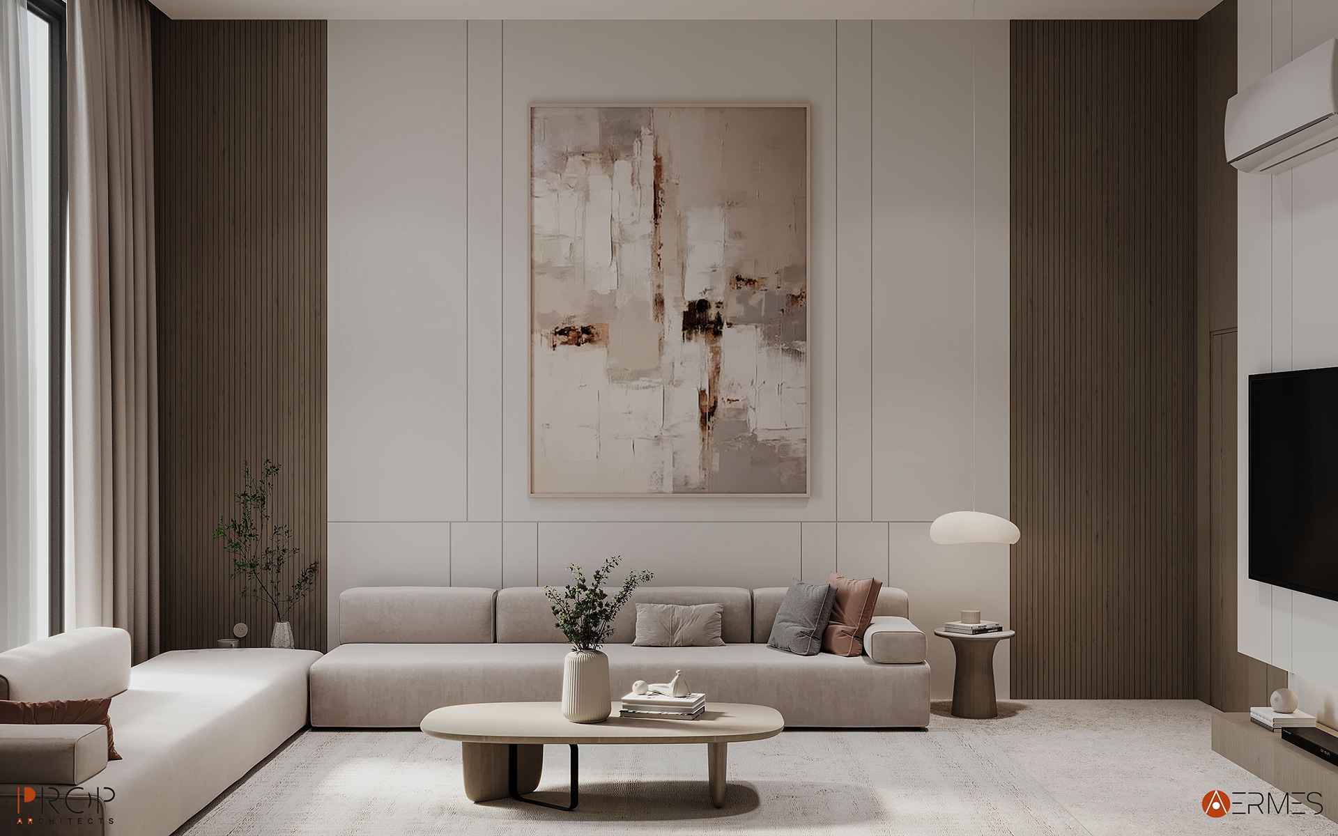 VILLA INTERIOR（别墅室内设计）丨沙特阿拉伯吉赞丨PROP & AERMES ARCHITECTS-29