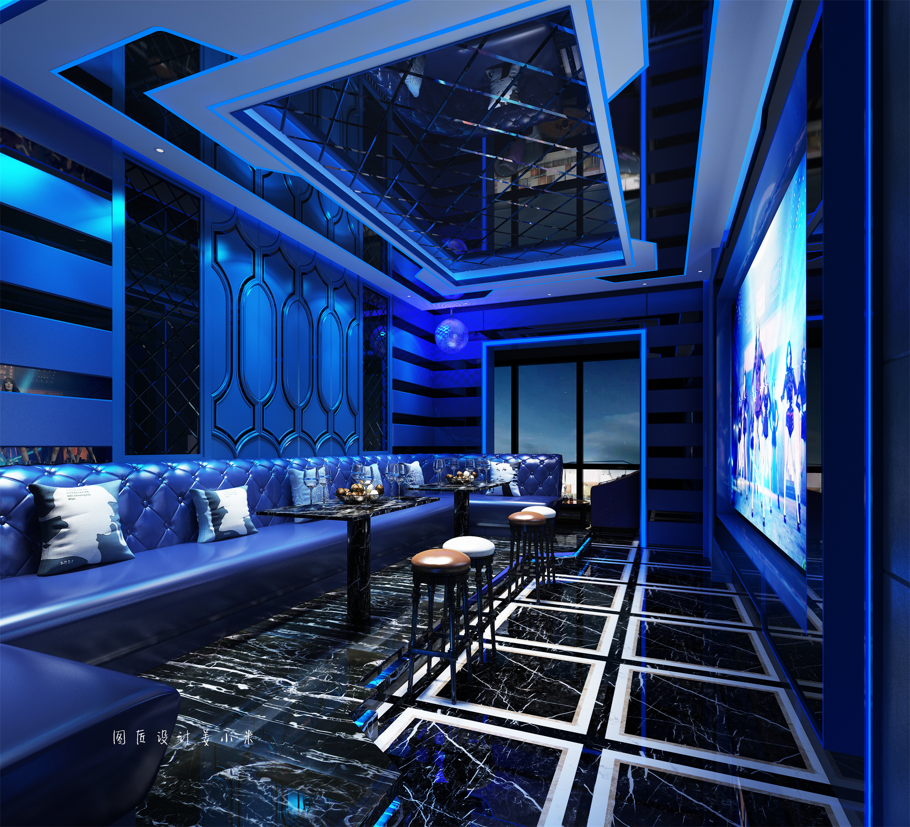 潮奢新娱代KTV派对空间-3