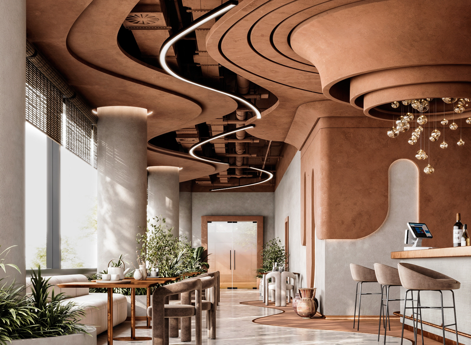 dips café 主分支店重新设计丨阿联酋迪拜丨arch. Ammar Nasser-20