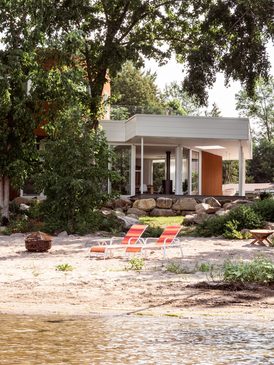 Oka 木屋丨加拿大丨Paul Bernier Architecte-37