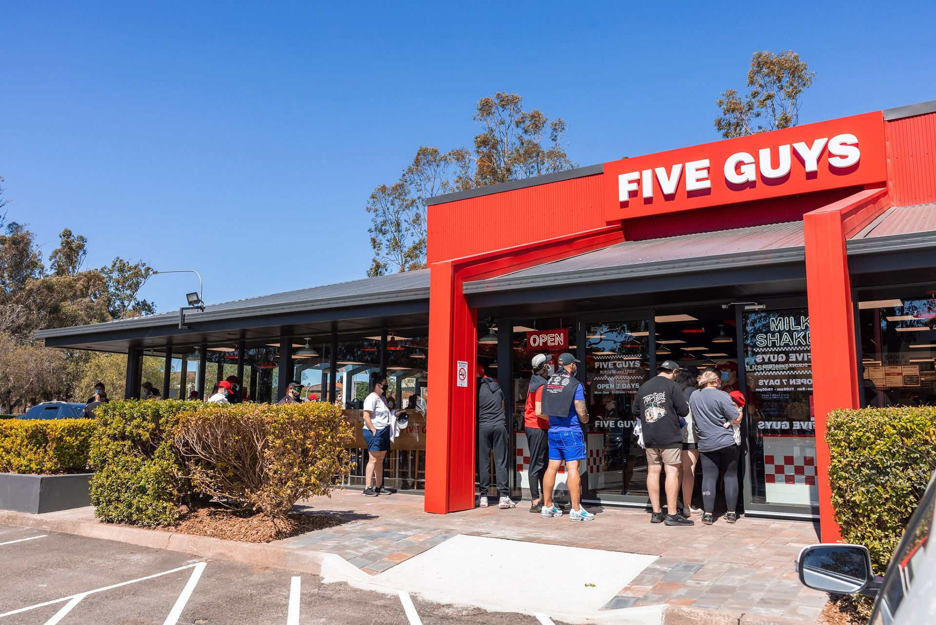 Five Guys· Penrith 快餐店设计丨澳大利亚新南威尔士丨Design Partnership Australia-59