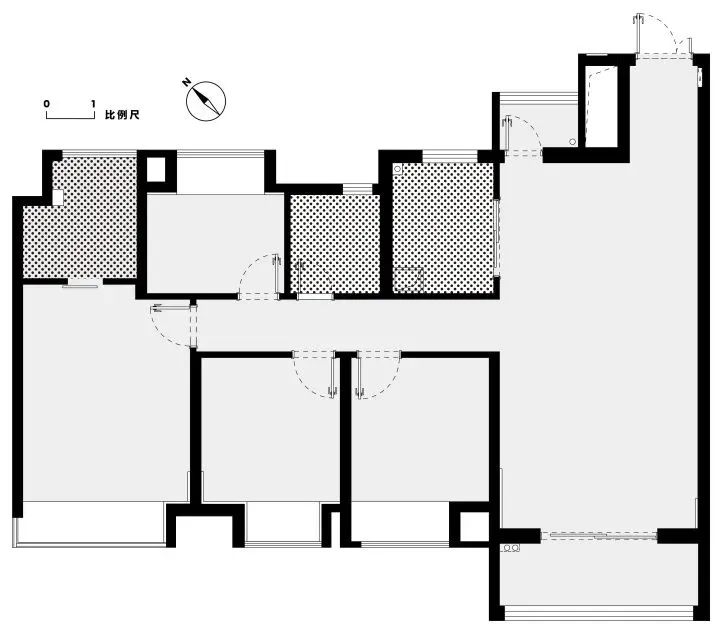 武汉98㎡奶油色家居丨中国武汉丨武汉小小空间事务所-11