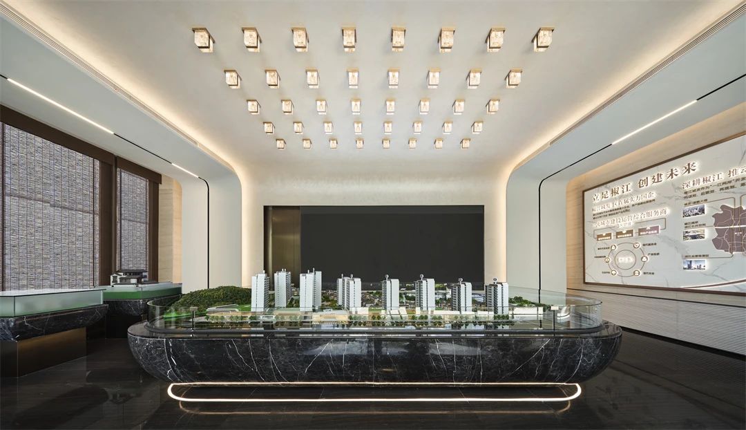 江畔云墅售楼处丨中国台州丨郑仕樑室内设计(苏州)有限公司-23