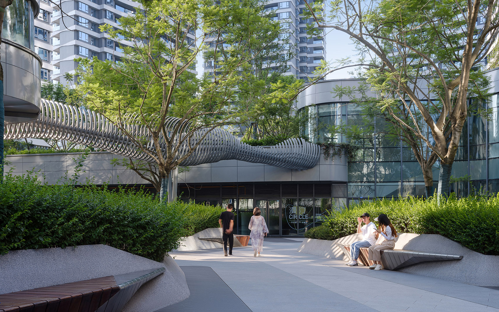 成都邻里峡谷景观丨中国成都丨大小景观-16