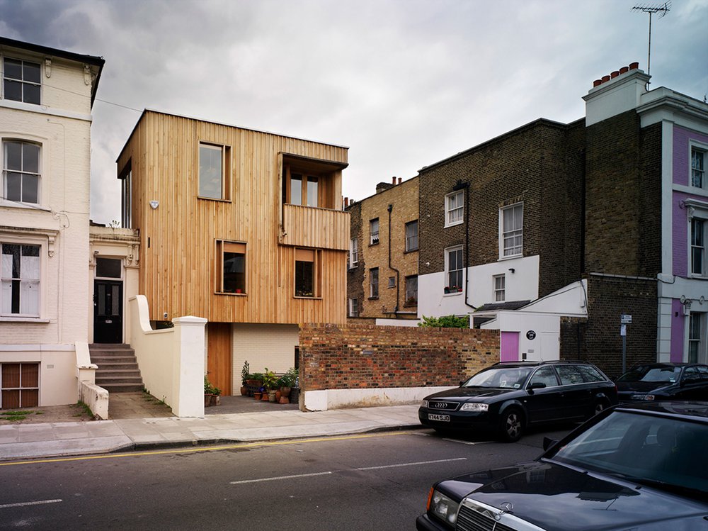Hackney的“Green Oak”框架房屋丨英国伦敦丨Lynch Architects-3