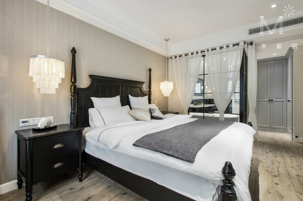 常州星河国际 143㎡美式公寓 | 北欧元素融入的柔美空间-25