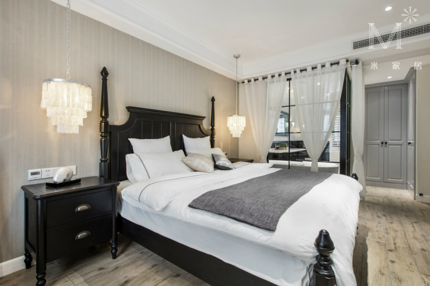 常州星河国际 143㎡美式公寓 | 北欧元素融入的柔美空间-25