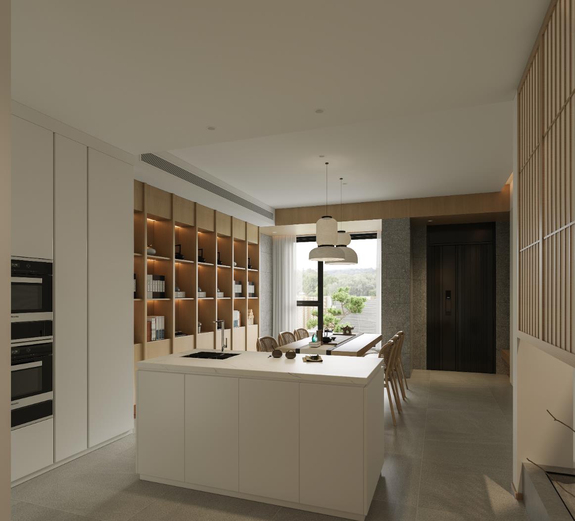 望山居全案设计丨鱼闪闪设计表现-12