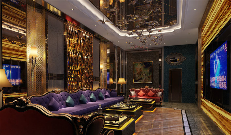 KTV包间.ktv包厢设计案例效果图2-2