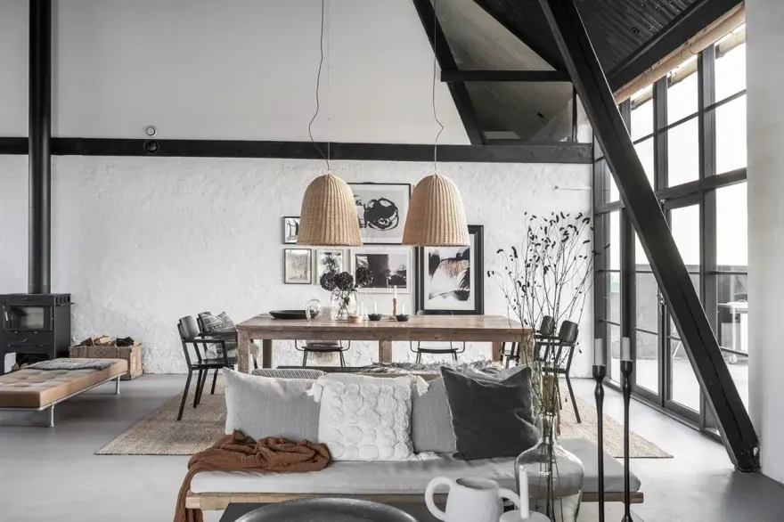 瑞典现代风格农场别墅设计-3