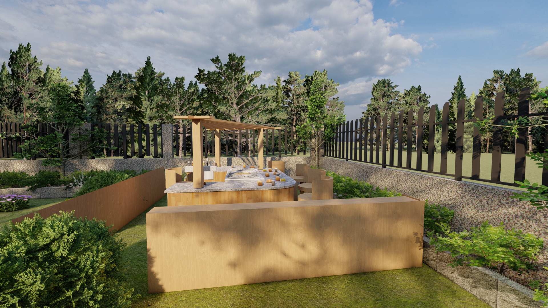 Agriculture Green house farm design project-3