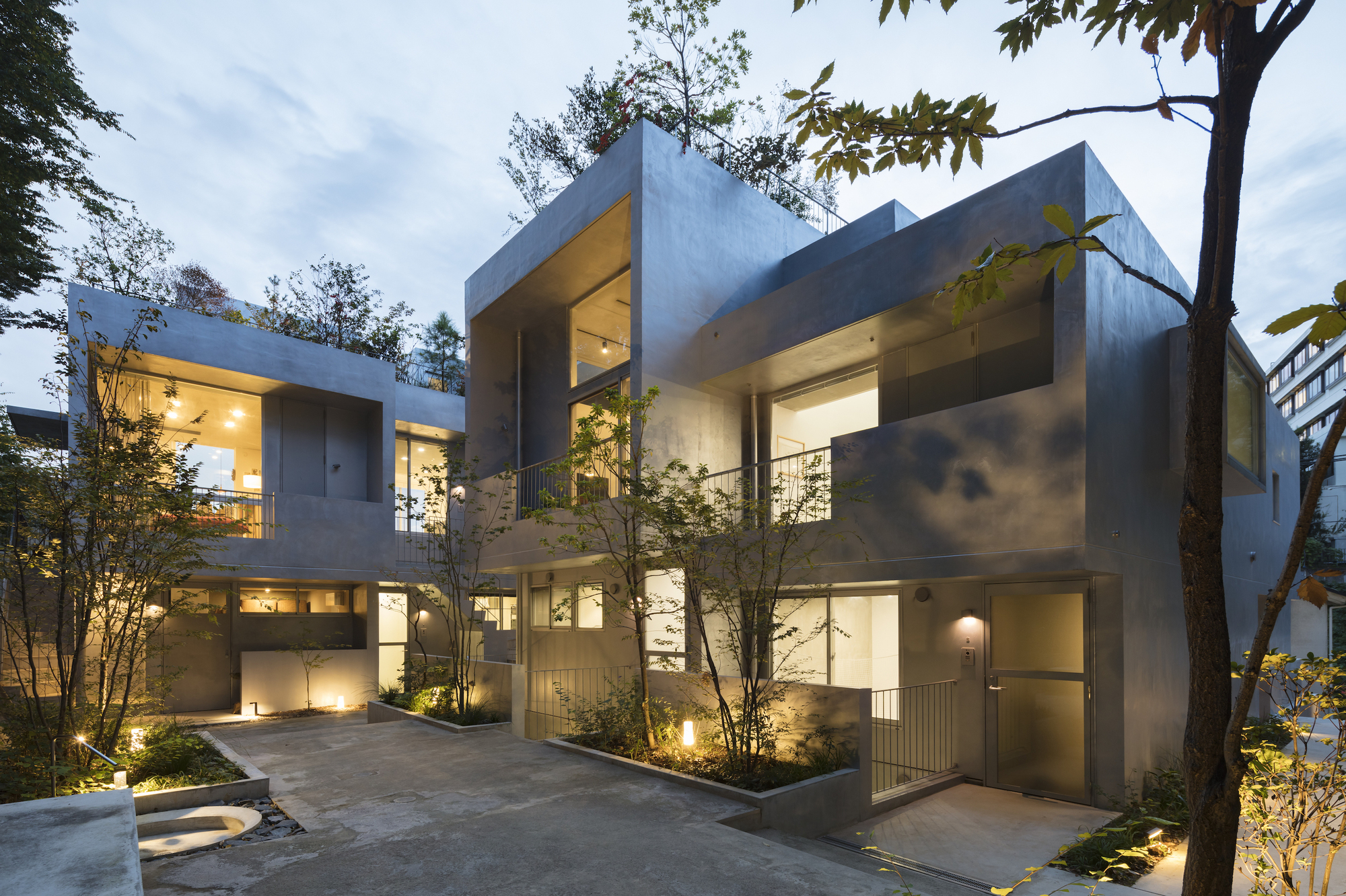 尼古丁塔玛台地合作住宅丨日本东京丨Okuno Architectural Planning-29