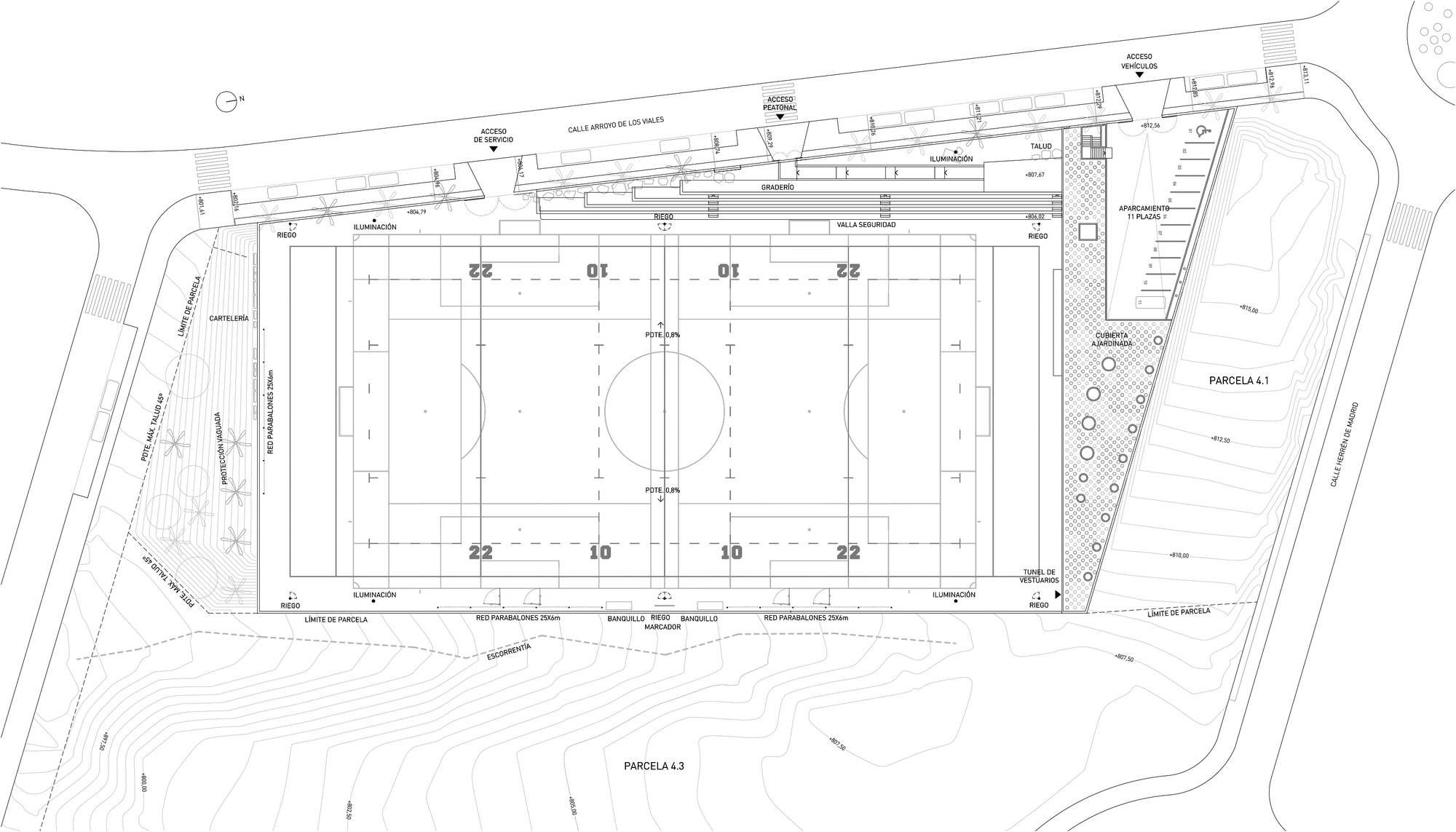 Antonio Martin 运动场丨西班牙丨DIAZ DONCEL arquitectos-14