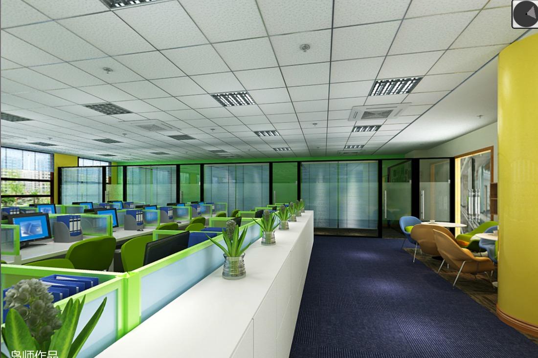 R.H 科技孵化器创新办公空间设计-6