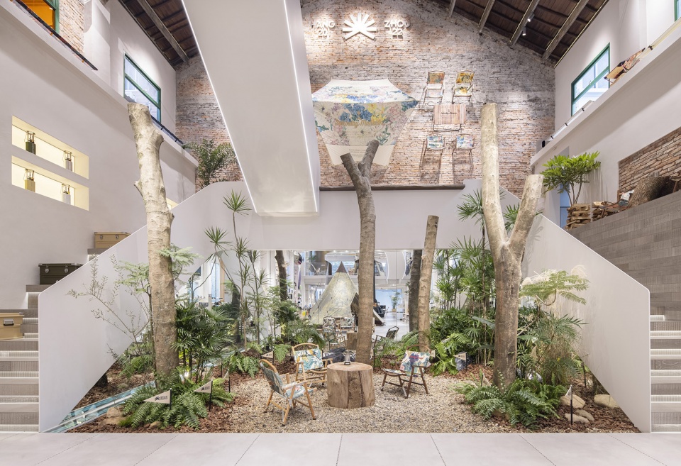 杭州观堂设计 | BACKROAD 户外集合店,老厂房的新生与多元空间-64