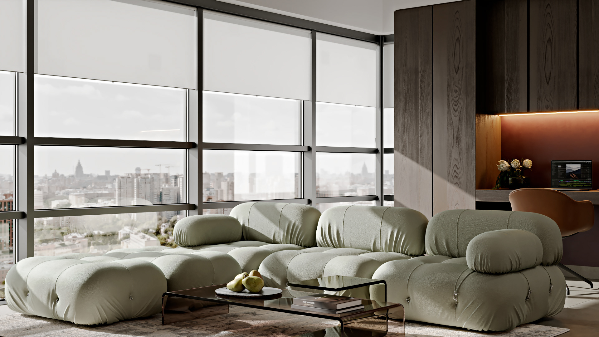 小型公寓室内设计丨阿联酋迪拜丨CGI-23