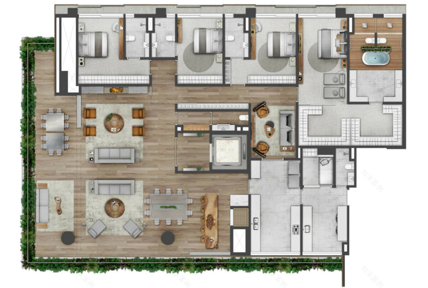 Edifício Teená 平层公寓丨studio arthur casas-32