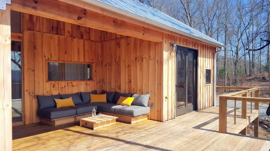 北美山水间 · 环保山居设计丨美国北卡罗来纳丨Bach Design Studio-31