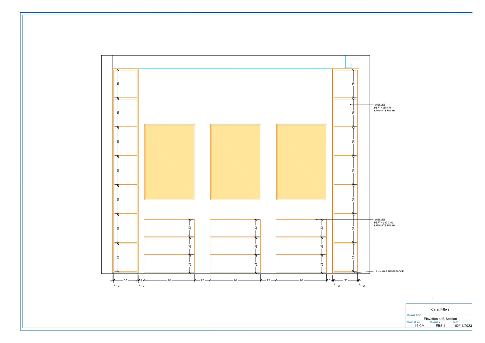 AutoCAD | Drawing | 2D Elevations |-2
