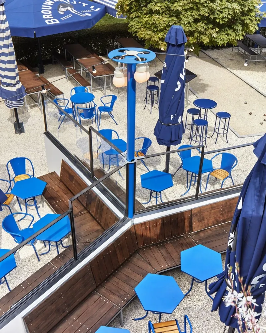 荷兰 Amsterdam 的绿色宁静餐厅 Blauwe Theehuis-33